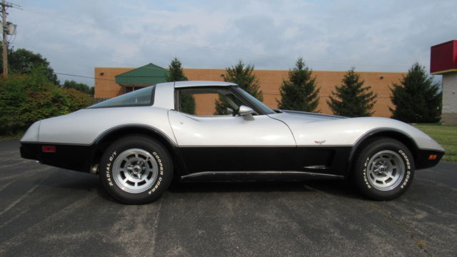 1978 Corvette Factory Silver Anniversary Vette Auto