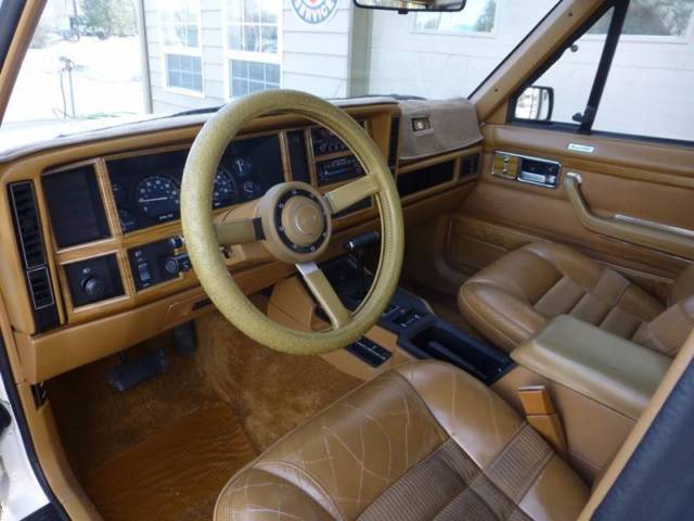 1985 Jeep Cherokee Wagoneer Limited 4wd With Only 82k Miles