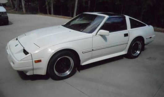 1986 Nissan 300zx 2 Seater White W Red Interior T Tops
