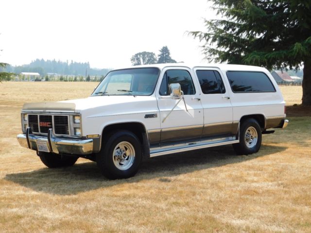 1987 Gmc Suburban Sierra Classic Big Block Low Miles First Year Of Fi