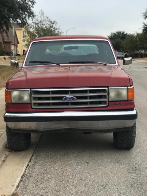 1989 Ford Bronco Xlt W Nice Interior Great Condition And