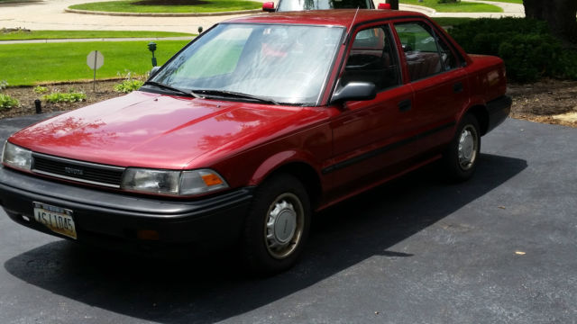 1989 Toyota Corolla Dx Sedan 4 Door 1 6l