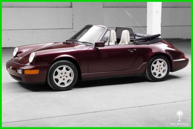 Porsche 911 1990 Cabrio