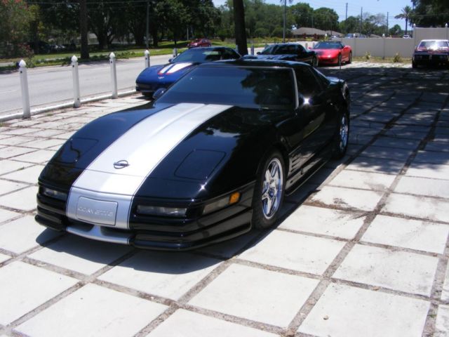 1991 Chevrolet Corvette Coupe Black With Black Leather