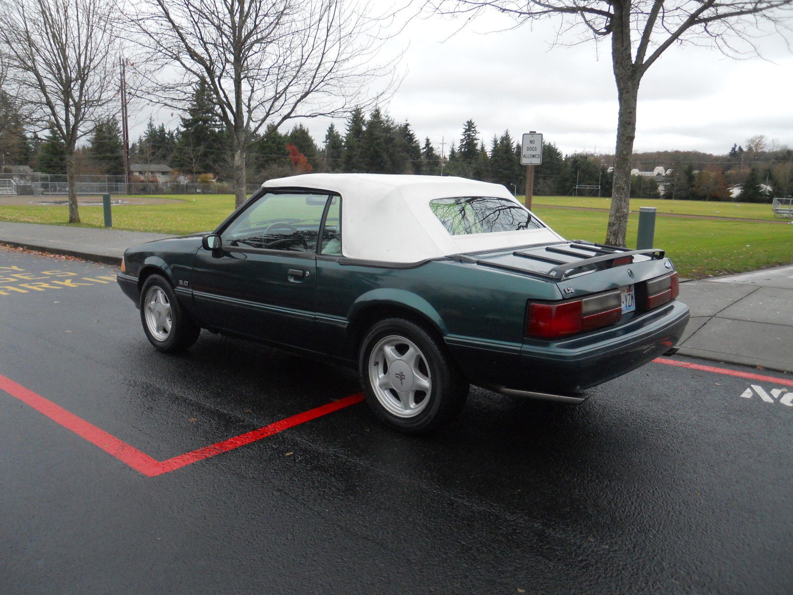 1992 Ford Mustang Lx 50 5 Speed Convertible All Stock