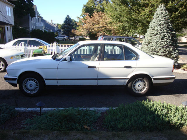 1993 Bmw 525i White Tan Interior 525 E34 For Sale Or Will