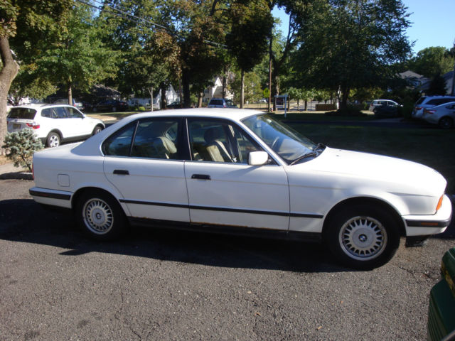 1993 Bmw 525i White Tan Interior 525 E34 For Sale Or Will