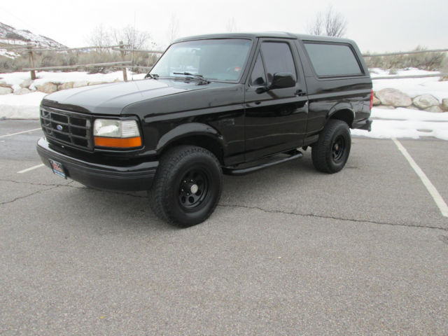 1993 Ford Bronco Black Custom Sweet Rig Low Miles L K