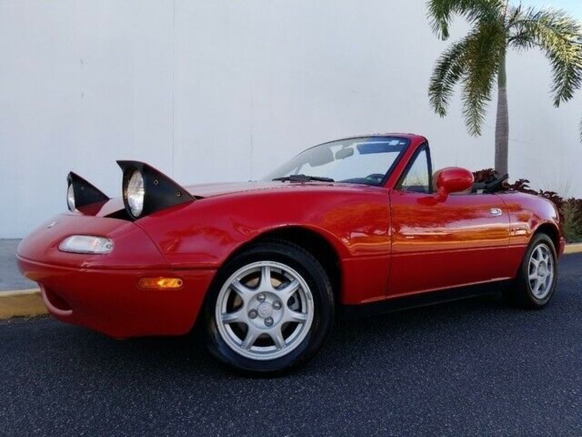 Mazda Mx Miata Red With Miles Available Now