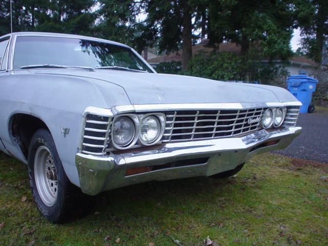 67 Chevy Impala 2 Door Hardtop Fastback High Performance