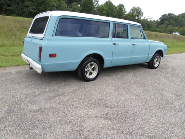 69 70 1971 Chevrolet 3 Door Suburban Project Gasser Rat Rod