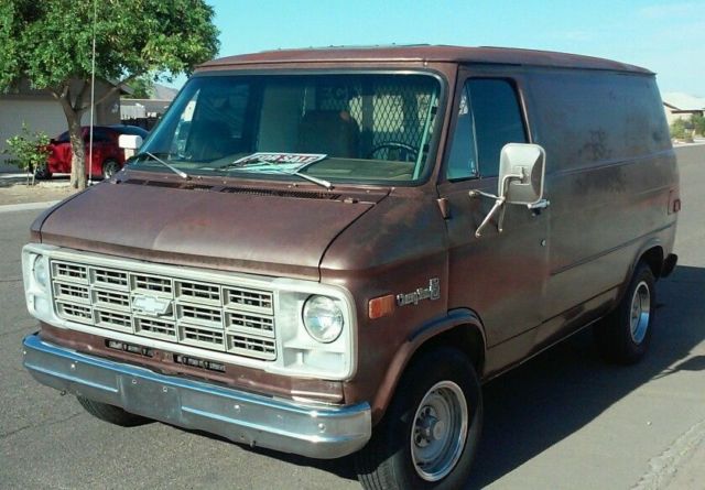 chevy shorty van for sale