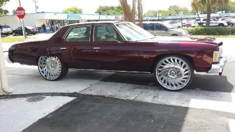 Candy Paint Box Chevy On 26s