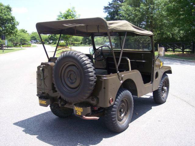 Outstanding 1953 Willys M38A1 Military Jeep Under 12,000 ...