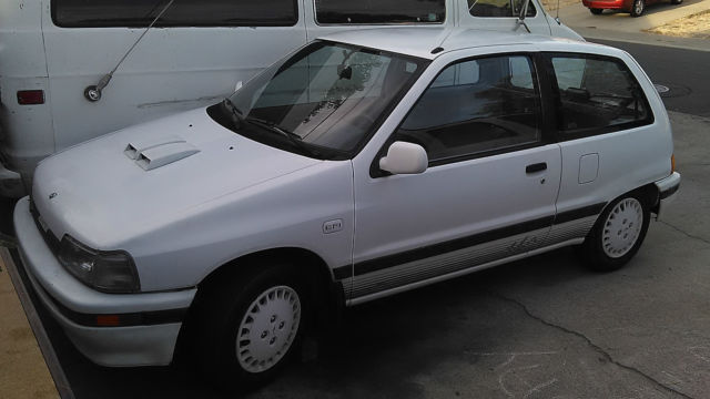 Rare Clx White Hatchback Like New Interior Clean 3cyl 1 0l