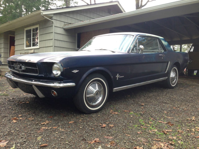 Second Owner 1965 Ford Mustang Coupe With Pony Interior C