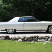 Cadillac White On Red Leather Coupe Deville 47k Original Miles