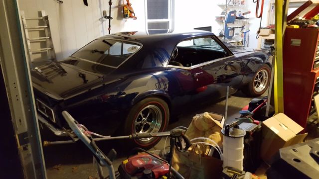 Blue 1968 Chevrolet Camaro Coupe with Black interior