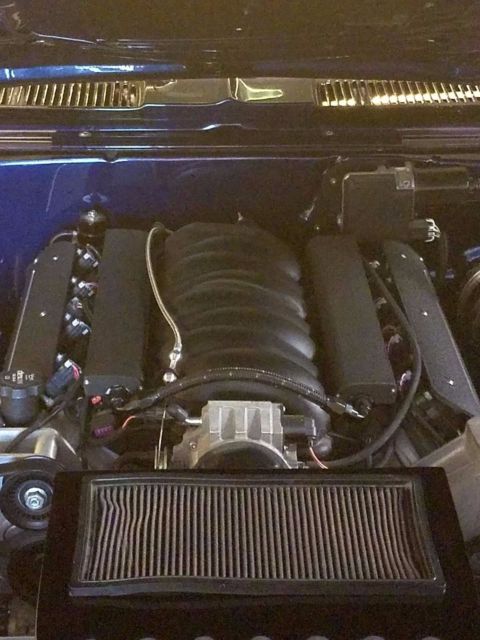 Blue 1968 Chevrolet Camaro Coupe with Black interior