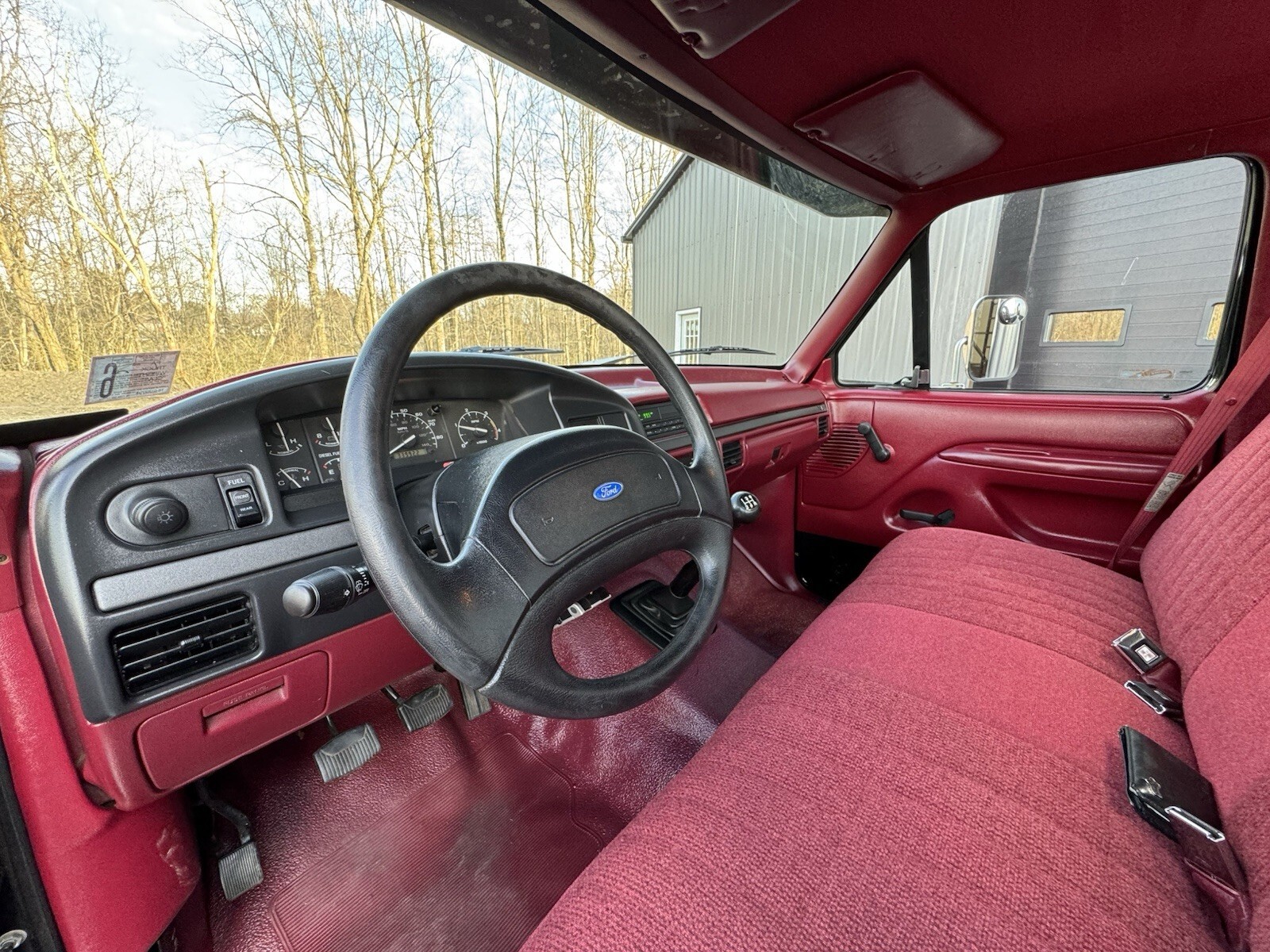 Red 1994 Ford Other Standard Cab Pickup with Red interior