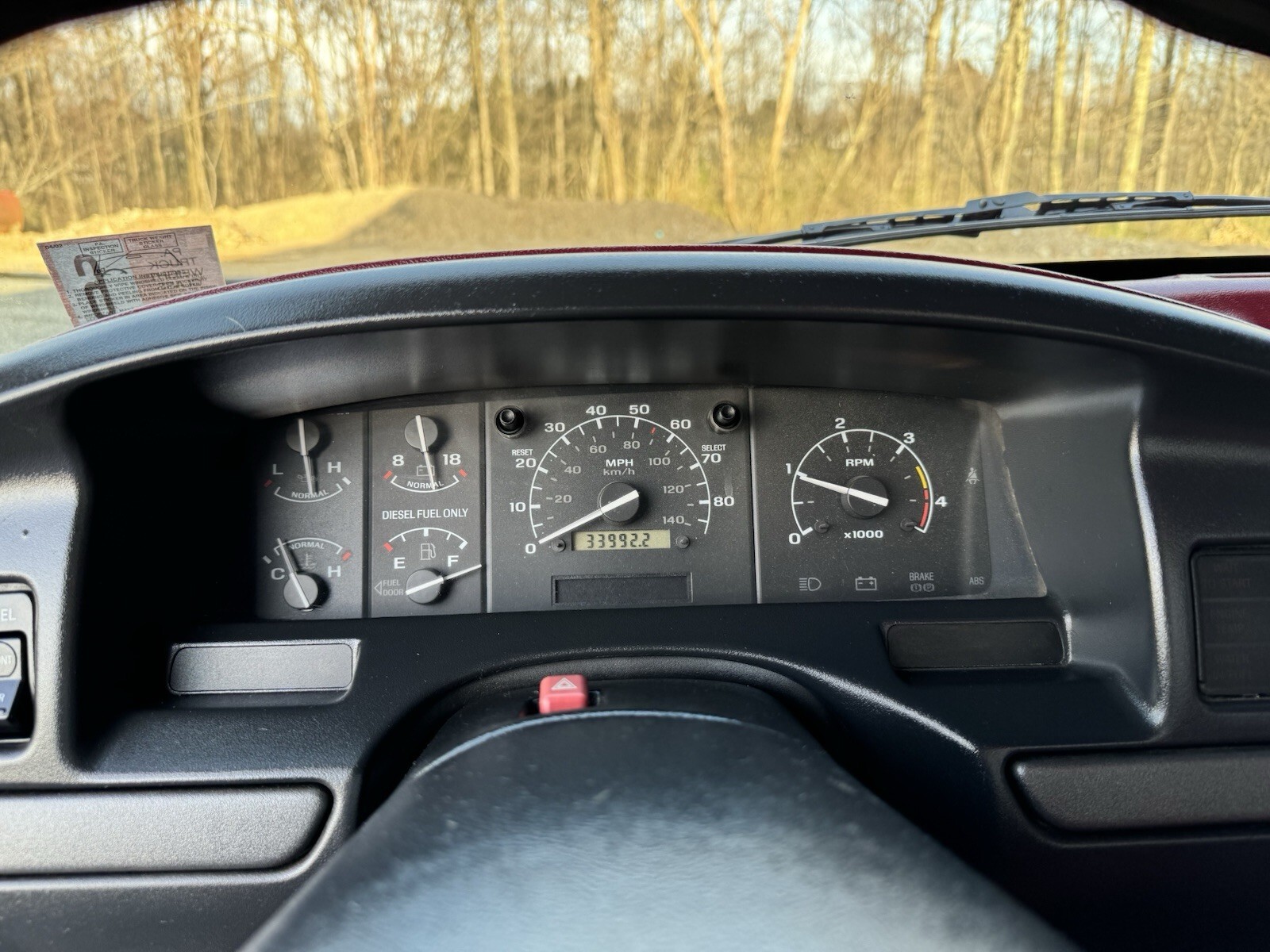 Red 1994 Ford Other Standard Cab Pickup with Red interior