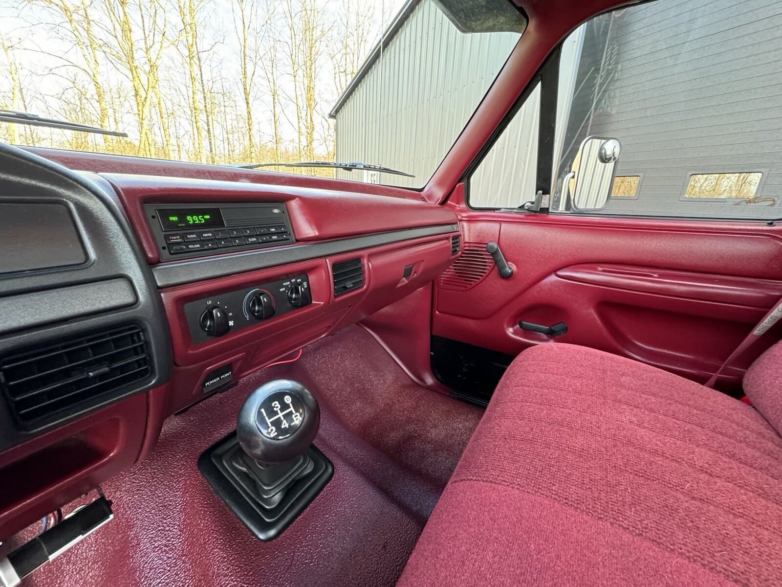Red 1994 Ford Other Standard Cab Pickup with Red interior