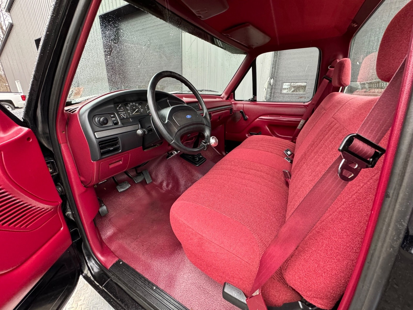Red 1994 Ford Other Standard Cab Pickup with Red interior