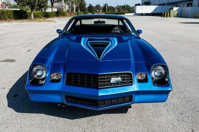 Blue 1978 Chevrolet Camaro Coupe with Black interior