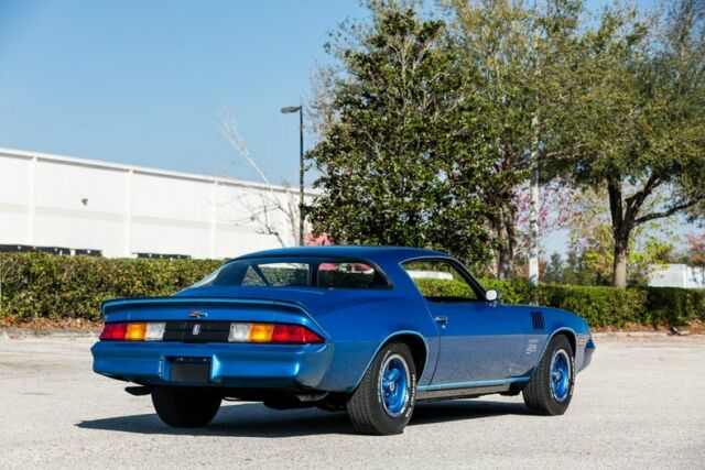 Blue 1978 Chevrolet Camaro Coupe with Black interior