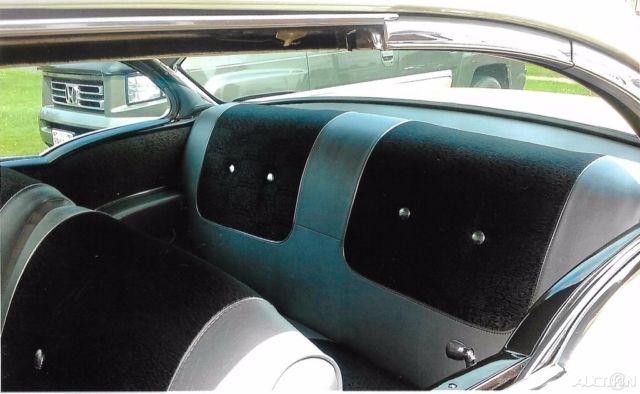 Gold 1957 Chevrolet Bel Air/150/210 Coupe with Other Color interior