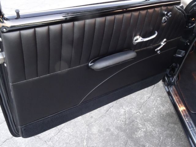 Black/Silver 1957 Chevrolet Bel Air/150/210 Sedan with Black interior