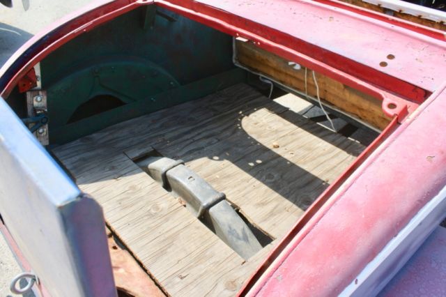 Red/White/Blue 1930 Ford Model A Roadster with Blue interior