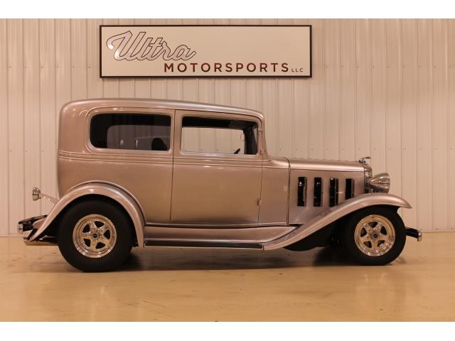 Silver 1932 Chevrolet Streetrod -- with Gray interior