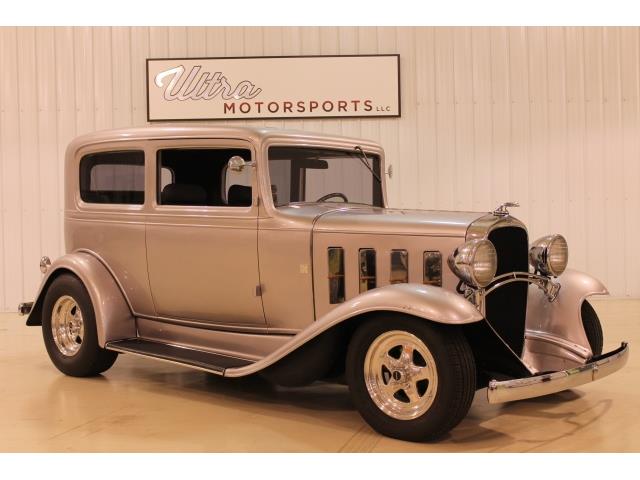 Silver 1932 Chevrolet Streetrod -- with Gray interior