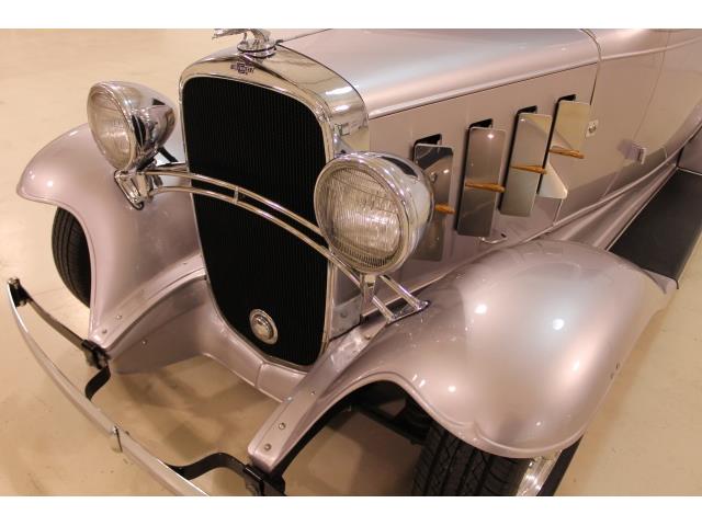 Silver 1932 Chevrolet Streetrod -- with Gray interior