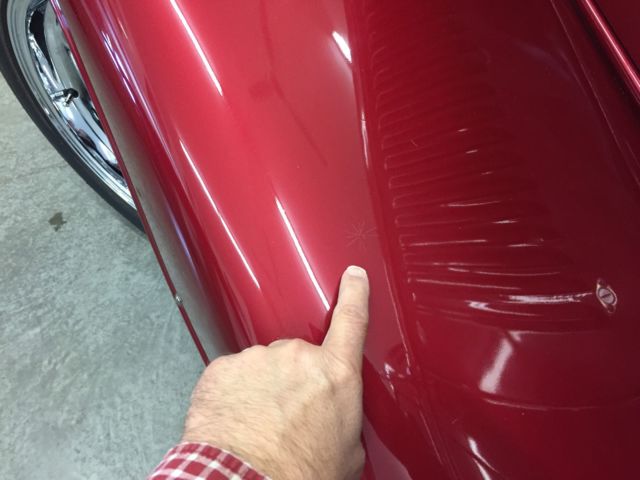 Maroon/Burgundy 1934 Ford Other 3 window coupe with Tan with burgundy trim interior