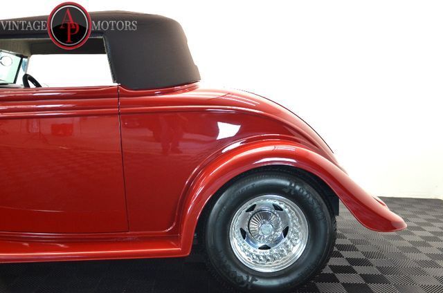 Red 1934 Ford Other -- with Brown interior