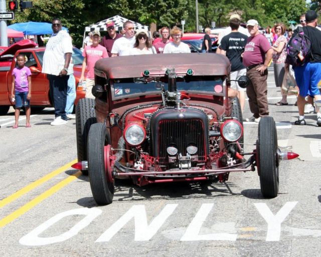 Red/Rust 1934 Ford Other Pickups Rat Rod with Red/Rust interior