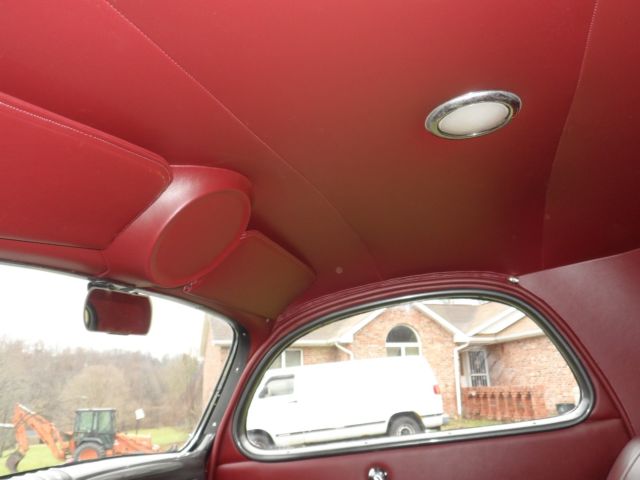 Black 1935 Ford Other Pickups Coupe with Burgundy interior