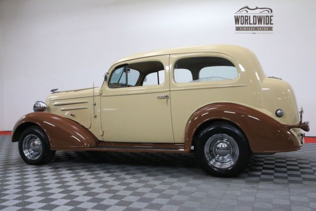 Brown 1936 Chevrolet MASTER DELUXE with Brown interior