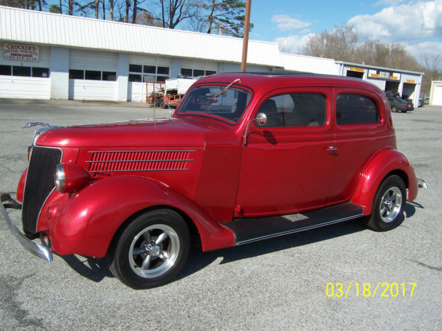 Red 1936 Ford 1936 Ford Slantback Other Slantback with Tan interior