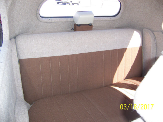 Red 1936 Ford 1936 Ford Slantback Other Slantback with Tan interior