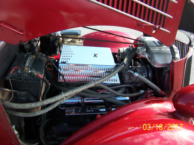 Red 1936 Ford 1936 Ford Slantback Other Slantback with Tan interior