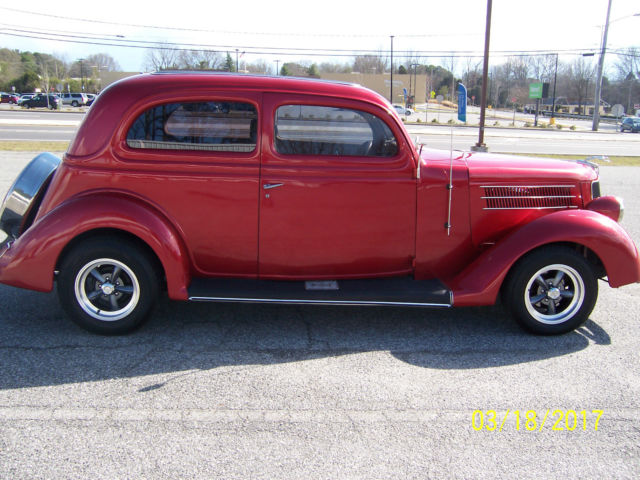 Red 1936 Ford 1936 Ford Slantback Other Slantback with Tan interior