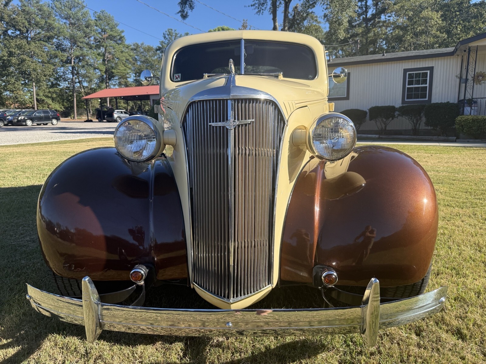 Brown 1937 Chevrolet Classic