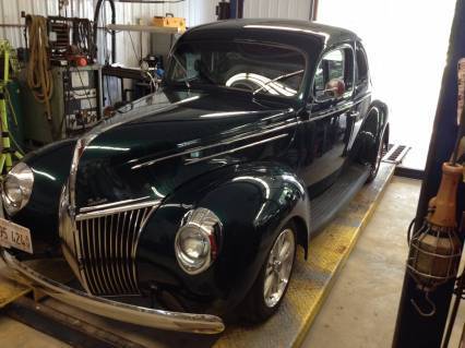 Metallic Emerald - PPG Paint 1939 Ford Other Coupe with Gray interior