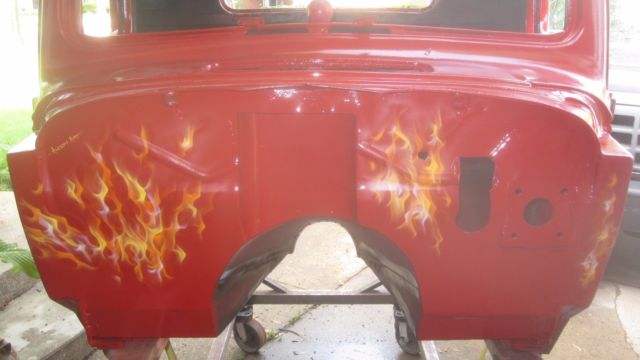 Red 1939 Ford Other Standard Cab Pickup with Black interior