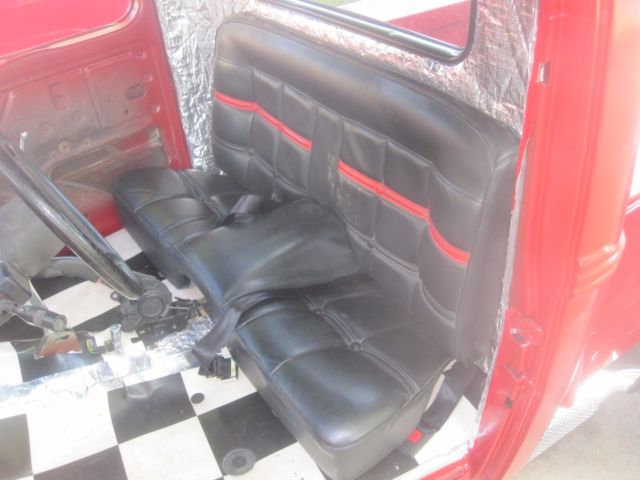 Red 1939 Ford Other Standard Cab Pickup with Black interior