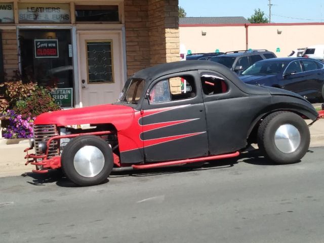 Black Red 1940 Ford Other Coupe with Black Red interior