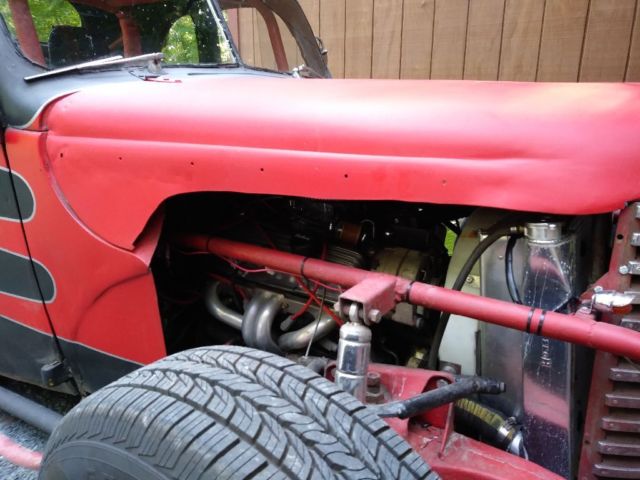 Black Red 1940 Ford Other Coupe with Black Red interior